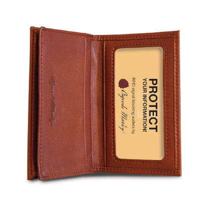 Osgoode Marley RFID Gusset Card Case Leather Wallet