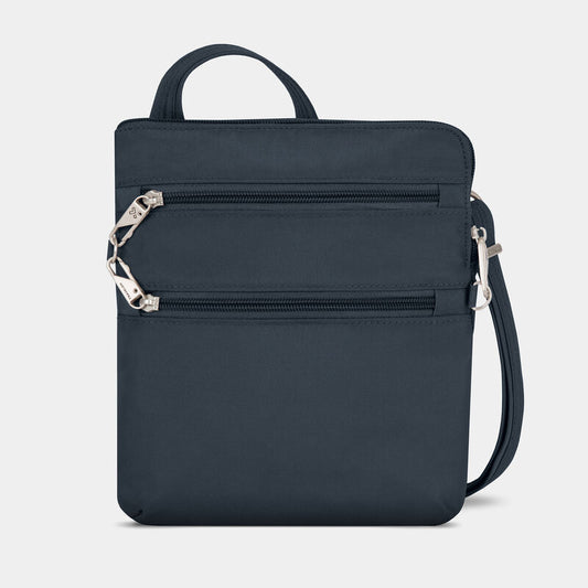 Travelon Anti-Theft RFID Classic Slim Double Zip Crossbody