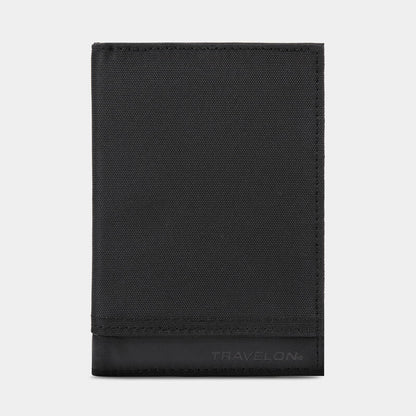 Travelon RFID Blocking Passport Wallet Black