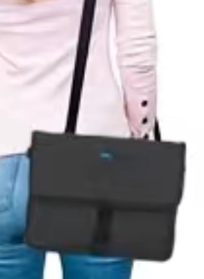 Airplane Seat Organizer With Shoulder Strap And Pullhandle Passthrough