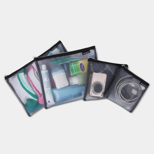 Travelon Set of 4 Mesh Pouches Grey