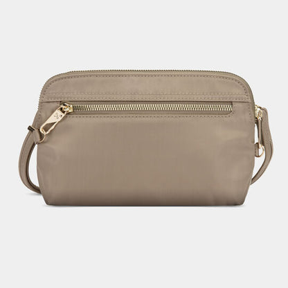 Travelon Anti-Theft RFID Tailored Convertible Crossbody Clutch Sable
