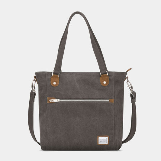 Travelon Anti-Theft RFID Heritage Tote Pewter