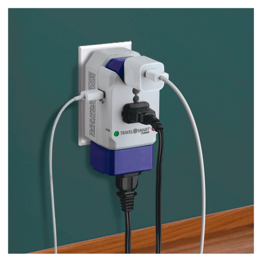 TravelSmart® by Conair All-in-One International Adapter with USB