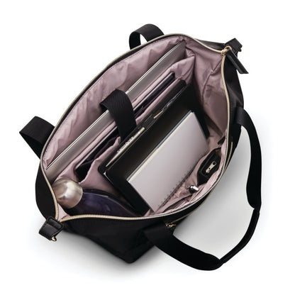 Samsonite MOBILE SOLUTION Classic Convertible Carryall Laptop Tote