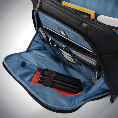 SAMSONITE PRO RFID Mobile Office 2-Wheeled Zippered Briefcase/Suitcase