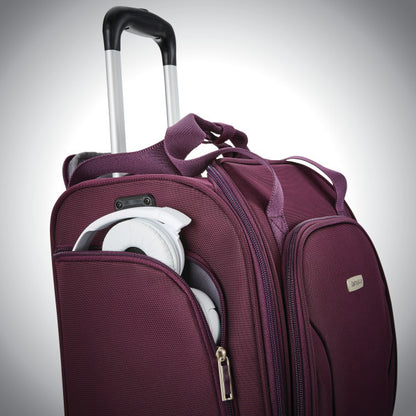 Samsonite Softside Underseat Spinner w/ USB Port