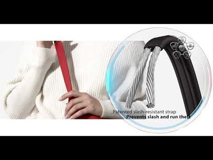 Travelon RFID Anti-Theft Essentials North/South Asymmetric Crossbody