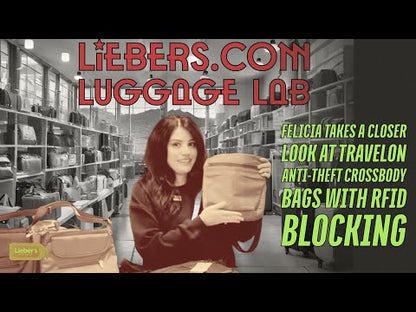 Travelon RFID Antitheft Shoulder Crossbody