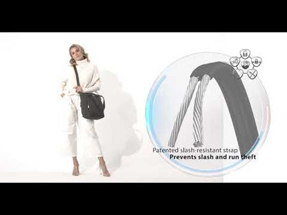 Travelon RFID Anti-Theft Essentials Convertible Backpack/Tote with 5-Point Anti-Theft Protection