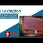 McKleinUSA LEXINGTON | 15" Leather Flap Over Laptop Briefcase