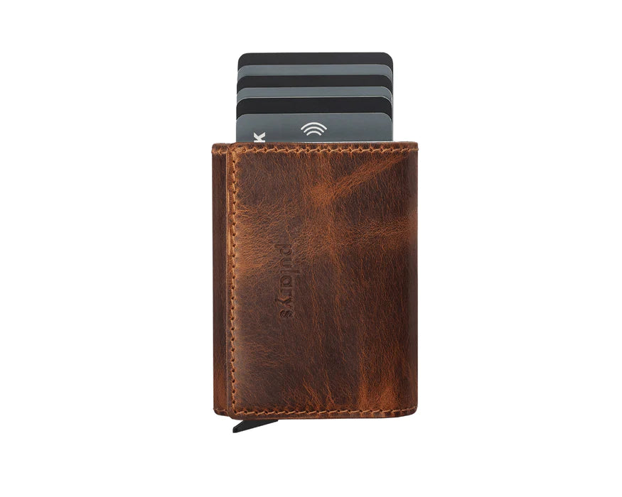 Retro 51 Pularys - COLORADO RFID Wallet | Light Brown