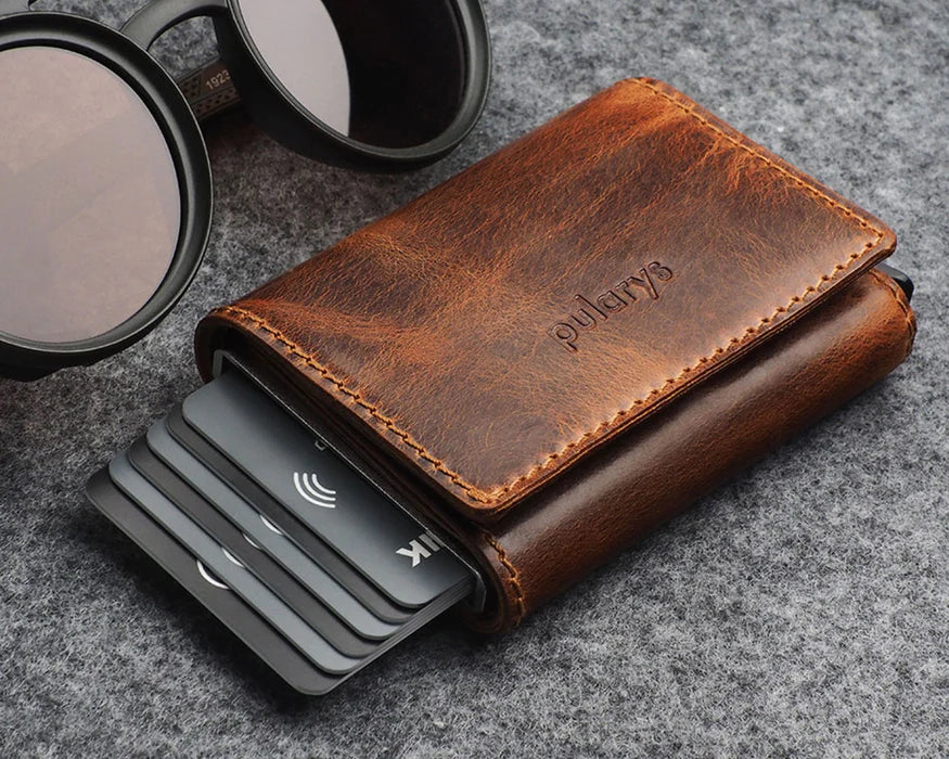 Retro 51 Pularys - COLORADO RFID Wallet | Light Brown