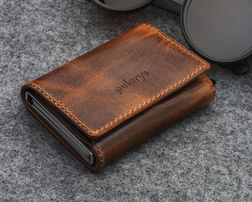 Retro 51 Pularys - COLORADO RFID Wallet | Light Brown