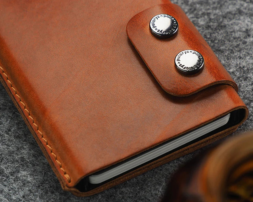 Retro 51 Pularys - FUNKY RFID Wallet | Cognac
