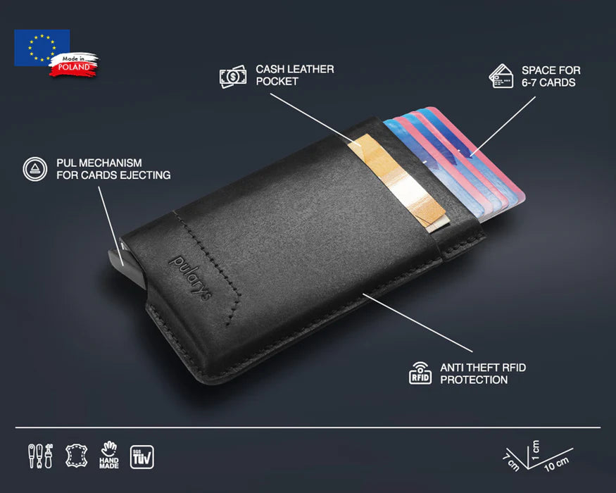 Pularys - GOBI RFID wallet - Nomad Leather
