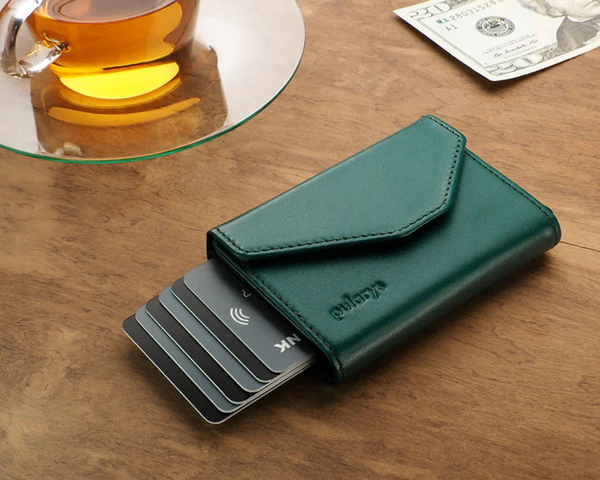 Retro 51 Pularys - RAVEN RFID Wallet | Green