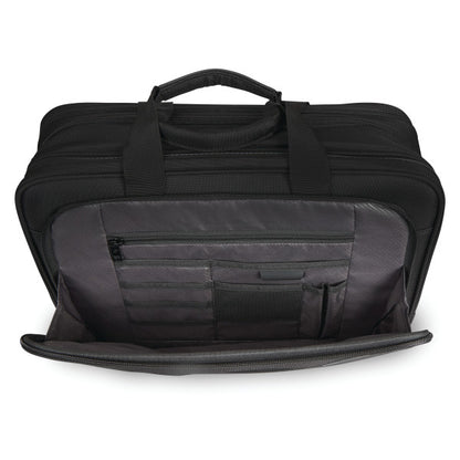 Samsonite CLASSIC 2, 3 Compartment Zippered Briefcase w/ trolley sleeve passthrough