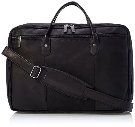 David King & Co. Double Top Zippered Briefcase