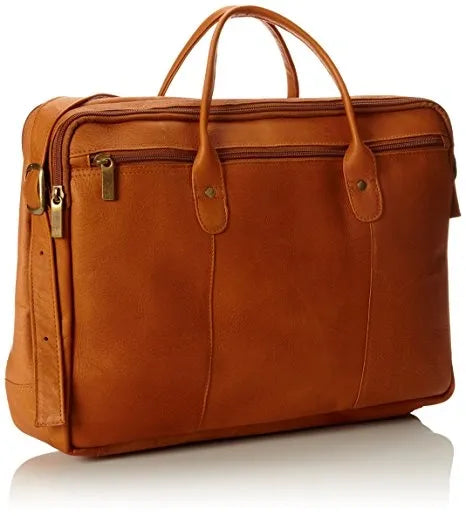 David King & Co. Double Top Zippered Briefcase