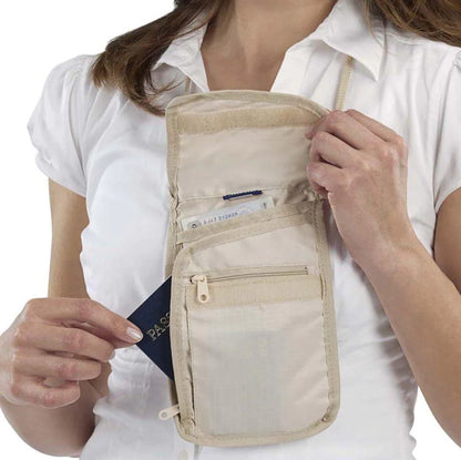 Smooth Trip RFID Blocking Neck Wallet