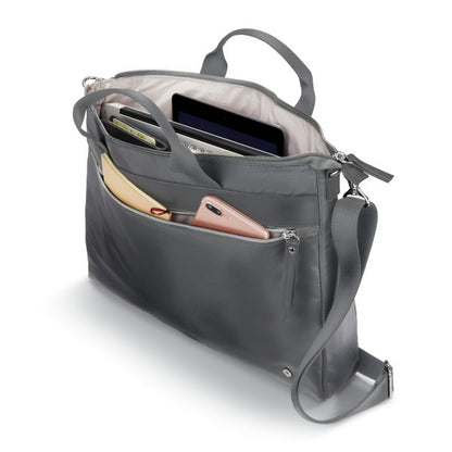 Samsonite MOBILE SOLUTION Convertible Slim Zippered Briefcase/Laptop Tote