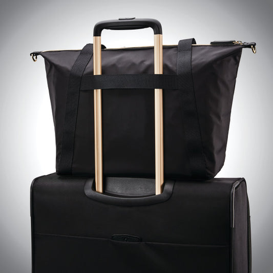 Samsonite MOBILE SOLUTION Classic Convertible Carryall Laptop Tote w/ trolley sleeve passthrough