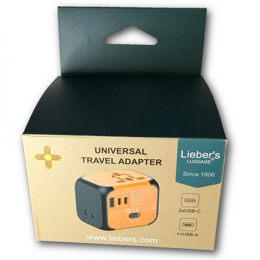Lieber's Luggage® Ultimate International Travel Adapter