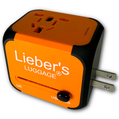 Lieber's Luggage® Ultimate International Travel Adapter