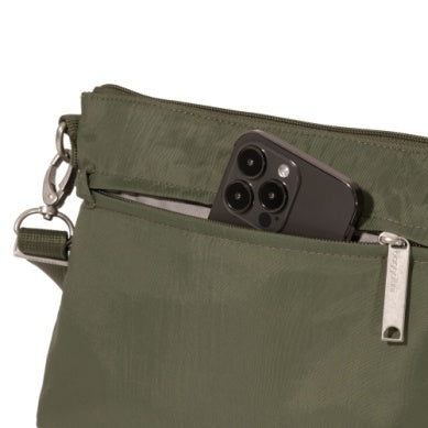 Baggallini Securtex® Anti-Theft Memento RFID Crossbody Bag