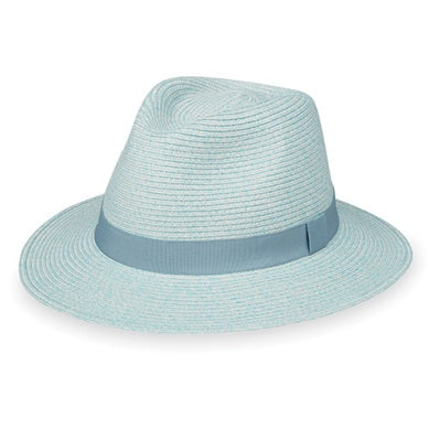 Wallaroo Packable Hat- Caroline UPF 50+ Caroline - Sky Blue