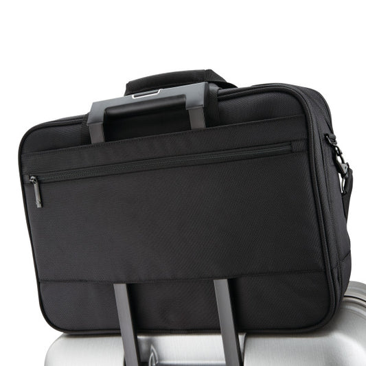 Samsonite CLASSIC 2, 3 Compartment Zippered Briefcase w/ trolley sleeve passthrough