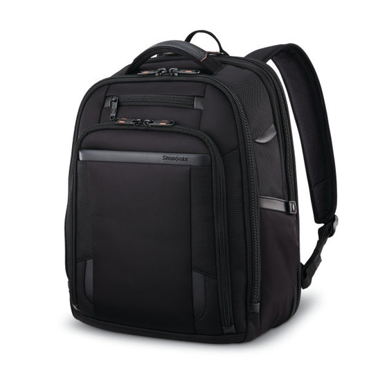 Samsonite Samsonite SAMSONITE PRO Standard RFID Laptop Backpack w/ trolley sleeve passthrough Black