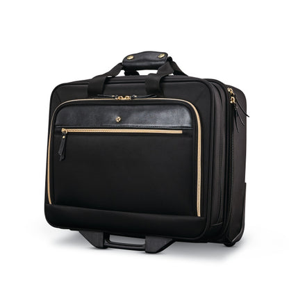 Samsonite Mobile Office 2-Wheeled Zippered Briefcase