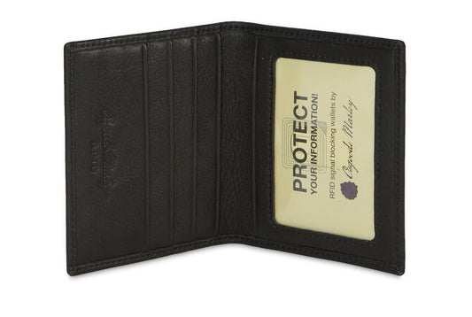 Osgoode Marley Leather RFID Card Case Wallet
