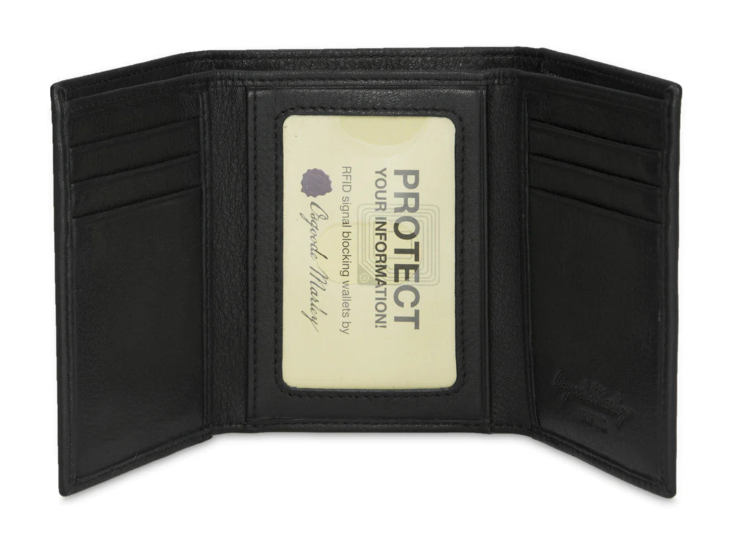 Osgoode Marley Leather RFID Double ID Trifold- 1205