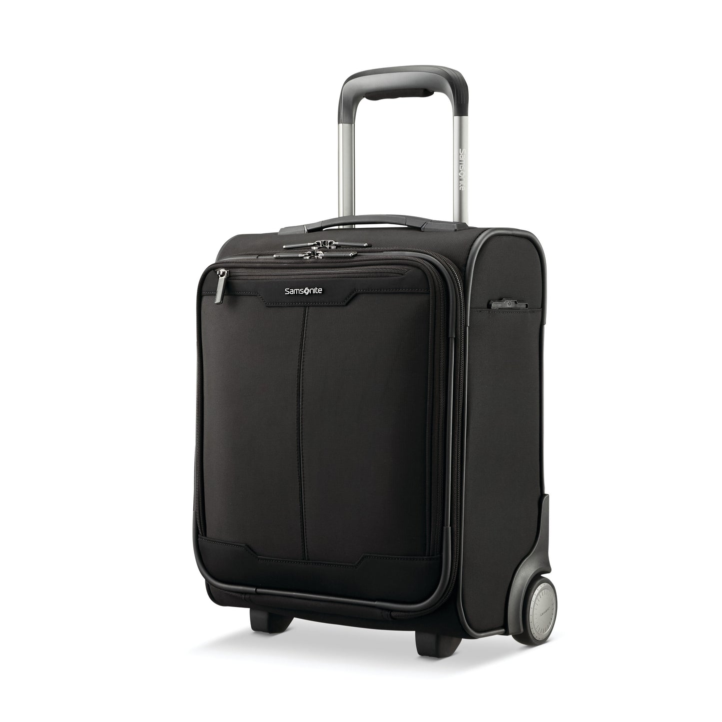Samsonite Silhouette 18” Softsided 2-Wheeled Underseat Carry-On with Stack-It™ Strap