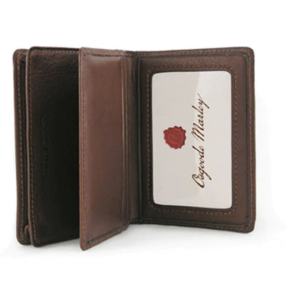 Osgoode Marley Leather RFID Extra Page Card Case Wallet with ID- 1230
