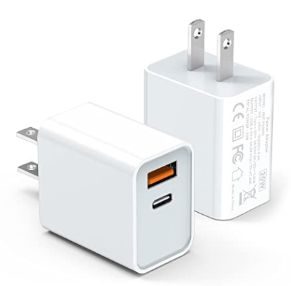 20W Dual Voltage Universal USB and USB-C Charger