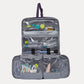 Travelon Flat-Out Hanging Toiletry Bag With multiple compartments