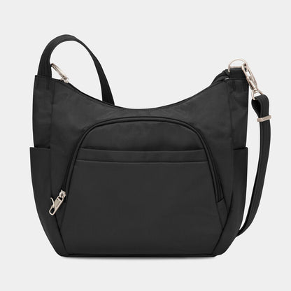 Travelon RFID Anti-Theft Classic Crossbody Bucket Bag Black