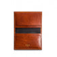 Bosca Leather Calling Card Case Wallet (Amber)