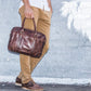 Kiko Leather - Sleek Zippered Briefcase