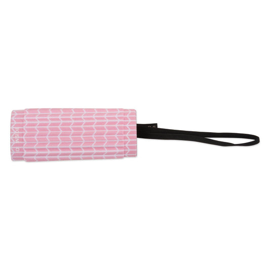 Bucky - IdentiGrip Luggage Handle Wrap - Pink Chevron