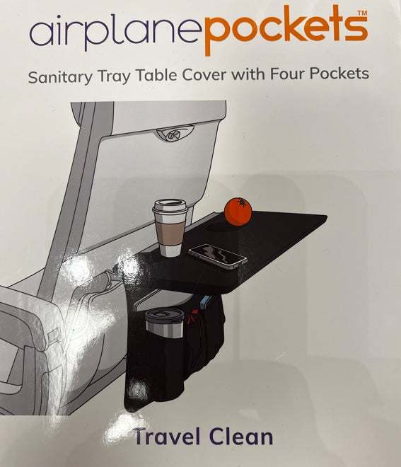 Airplane Pockets Airplane Tray Table Cover