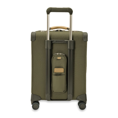 Briggs & Riley Baseline 21" Global Softside Carry-On Spinner with Suiter (Free Monogram)- BLU121CXSPW