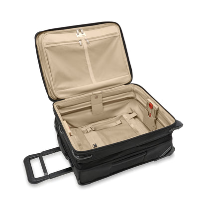 Briggs & Riley Baseline 21” Global 2-Wheel Softsided Carry-On with Suiter (Free Monogram)- BLU121CXW