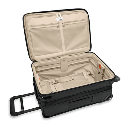 Briggs & Riley Baseline 22” Essential Softside 2-Wheel Carry-On with Suiter (Free Monogram)- BLU122CX