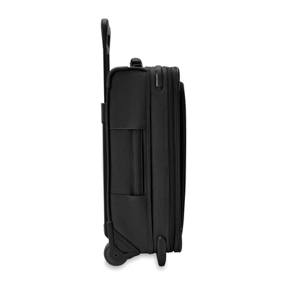 Briggs & Riley Baseline 22” Essential Softside 2-Wheel Carry-On with Suiter (Free Monogram)- BLU122CX