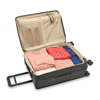 Briggs & Riley Baseline 26” Medium Softside Expandable Spinner with Suiter (Free Monogram)- BLU126CXSP